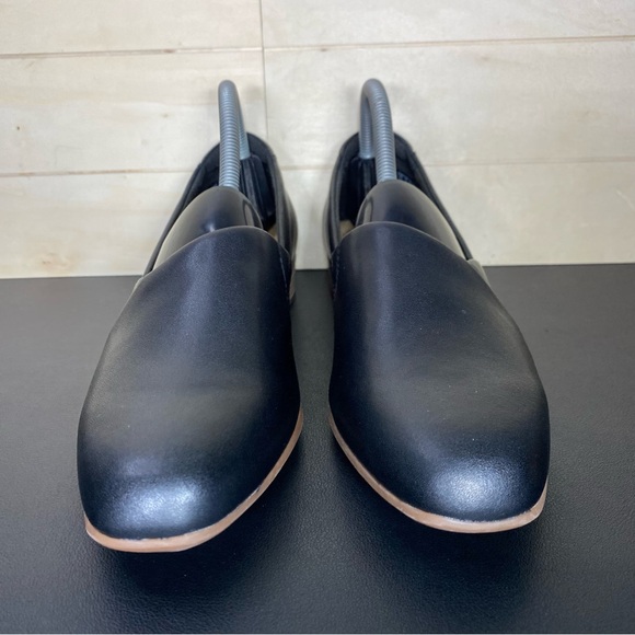 Clarks Juliet Palm Black Leather Slip-Ons Women's Size 9 M Shoes Loafers - Picture 5 of 11